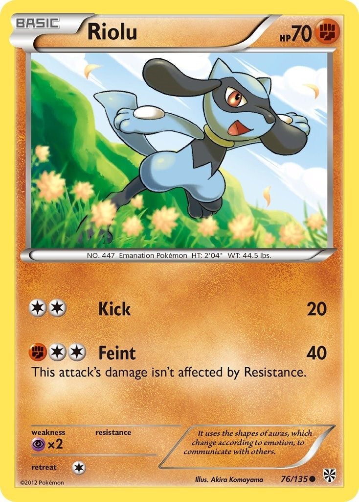 Image for Riolu (76) (76/135) (PLS) - Pokemon