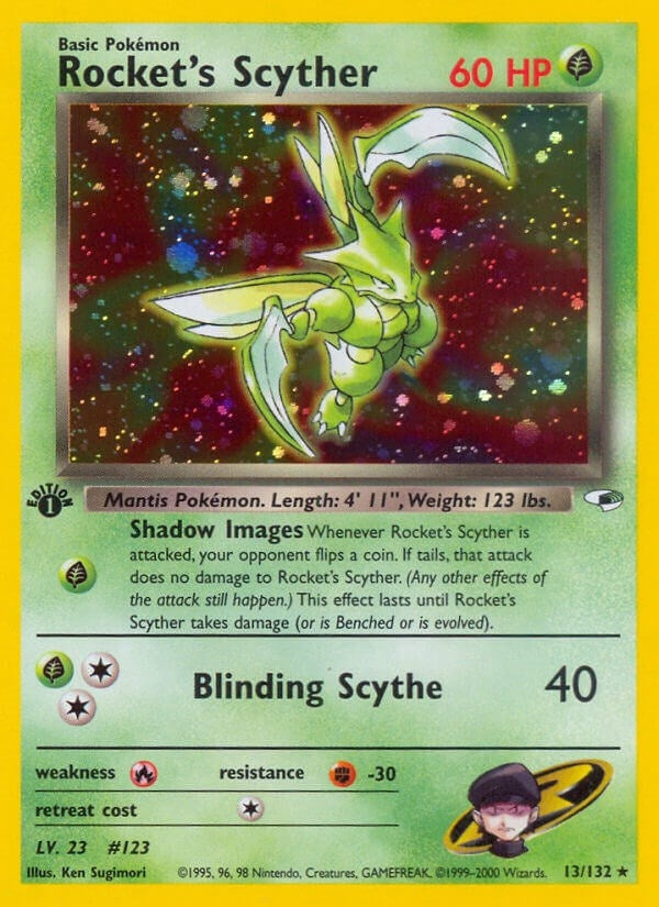 Image for Rocket's Scyther (013/132) (G1) - Pokemon