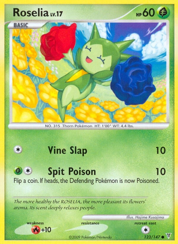 Image for Roselia (123) (SV) - Pokemon