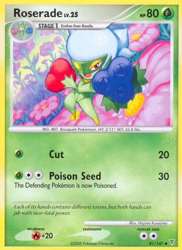 Image for Roserade (81) (SV) - Pokemon