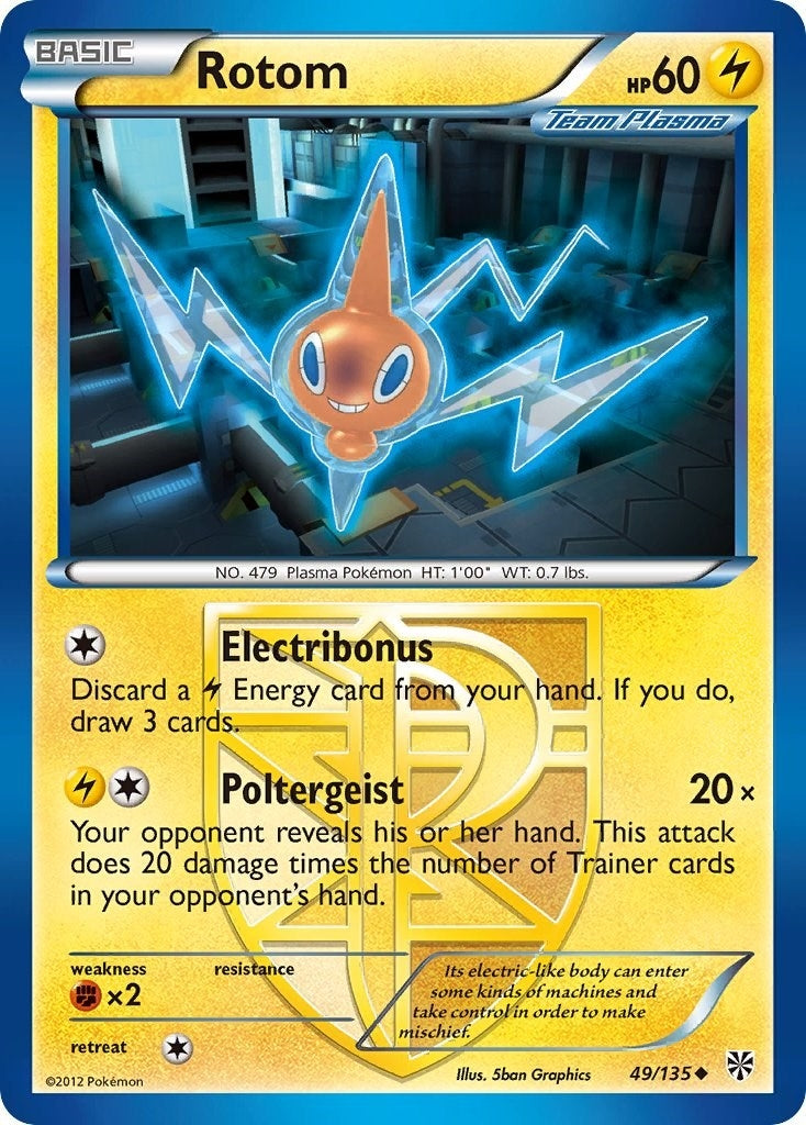 Image for Rotom (Team Plasma) (49/135) (PLS) - Pokemon