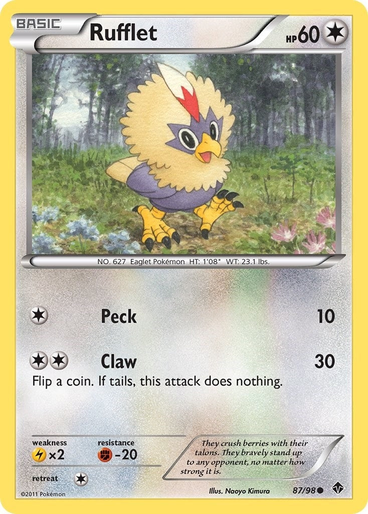 Image for Rufflet (87) (87/98) (EPO) - Pokemon