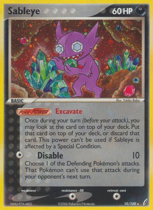Image for Sableye (10/100) (CG) - Pokemon