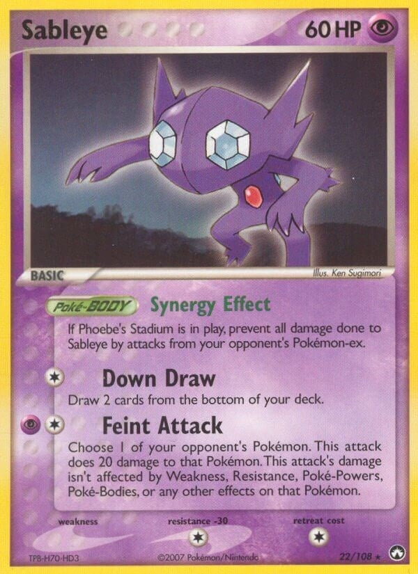 Image for Sableye (22/108) (PK) - Pokemon