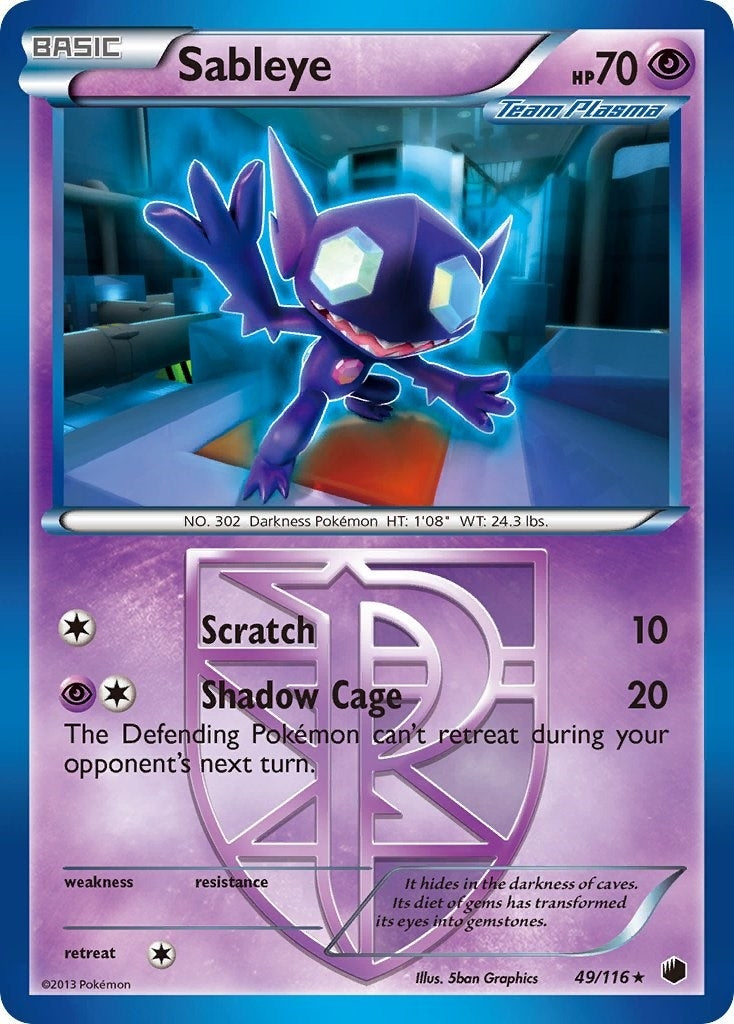 Image for Sableye (Team Plasma) (49/116) (PLF) - Pokemon