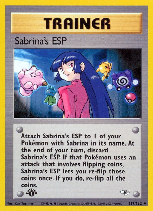 Image for Sabrina's ESP (117/132) (G1) - Pokemon