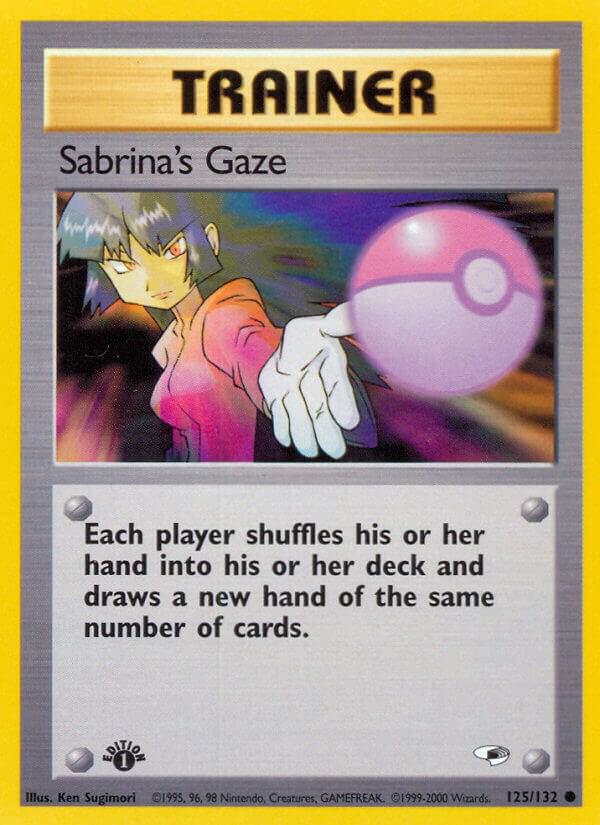 Image for Sabrina's Gaze (125/132) (G1) - Pokemon