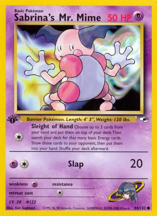 Image for Sabrina's Mr. Mime (094/132) (G1) - Pokemon