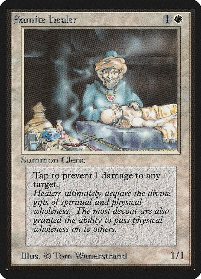 Image for Samite Healer - Magic: The Gathering