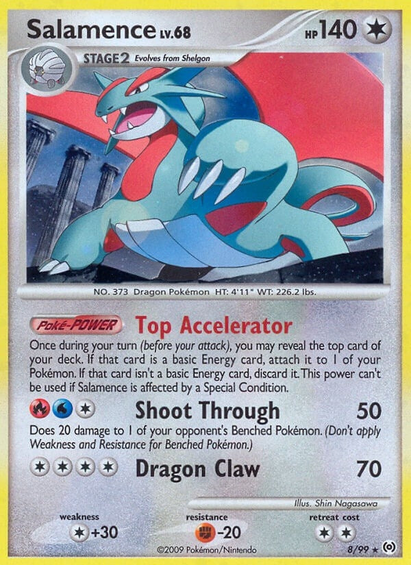 Image for Salamence (8/99) (AR) - Pokemon