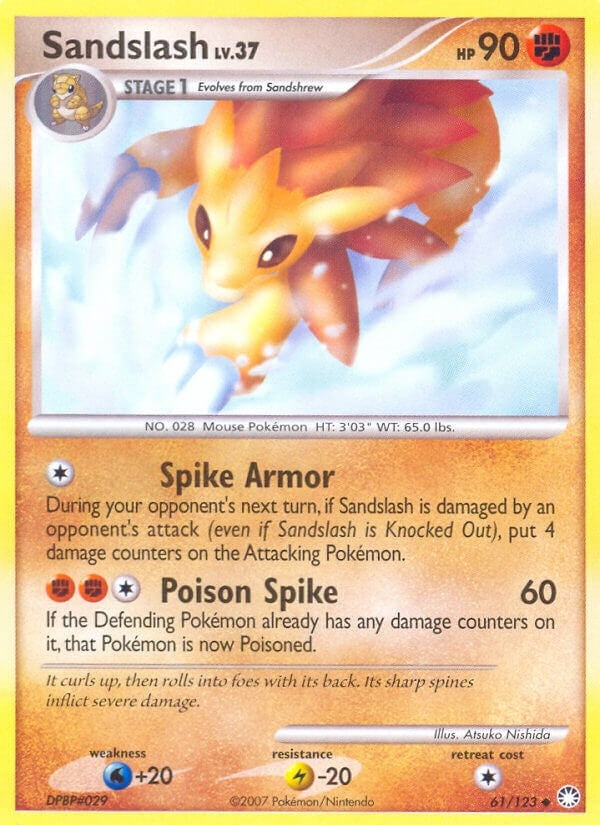 Image for Sandslash (61/123) (MT) - Pokemon