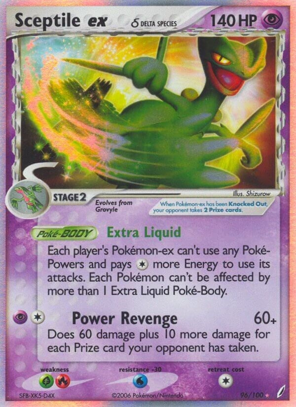 Image for Sceptile ex (Delta Species) (96/100) (CG) - Pokemon