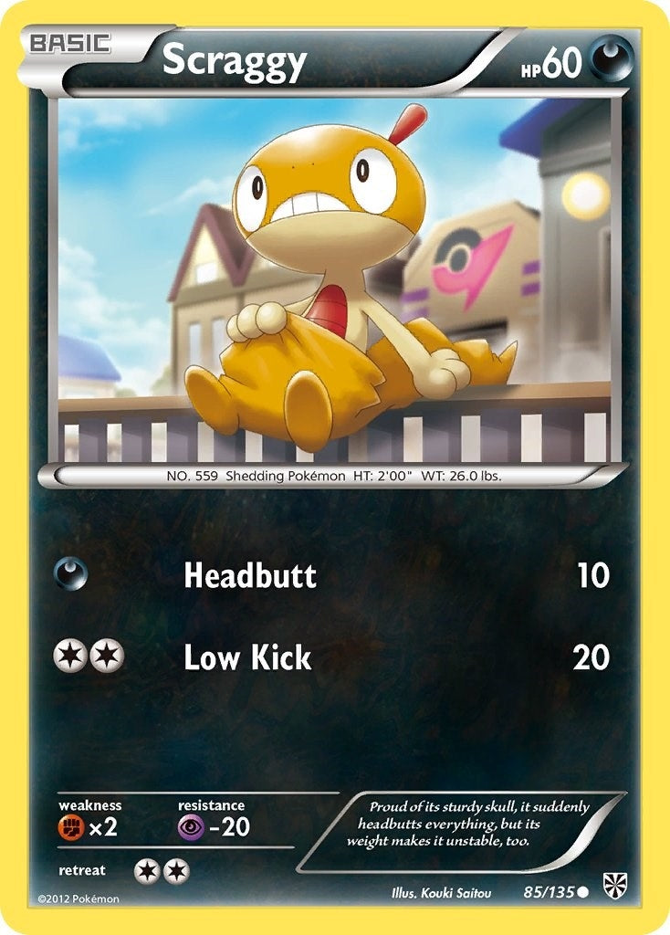 Image for Scraggy (85/135) (PLS) - Pokemon