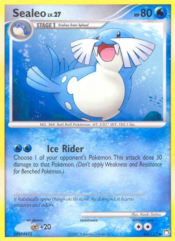 Image for Sealeo (62/123) (MT) - Pokemon