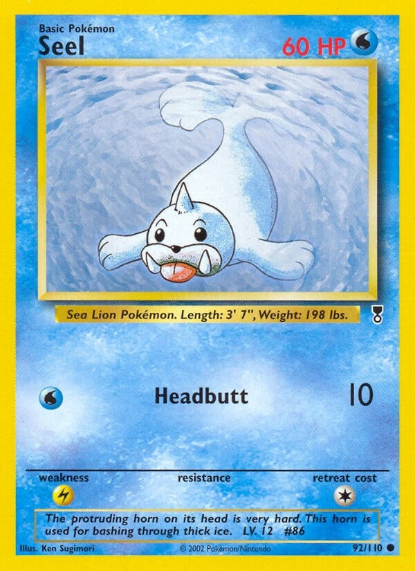 Image for Seel (092/110) (LC) - Pokemon