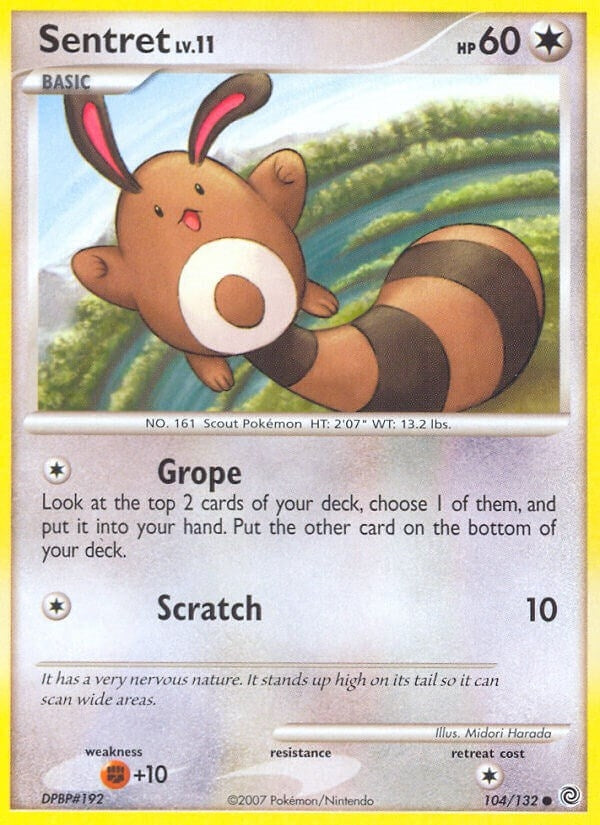 Image for Sentret (104/132) (SW) - Pokemon