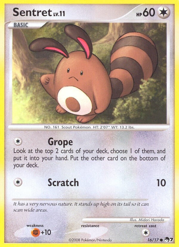 Image for Sentret (016/017) (POP) - Pokemon