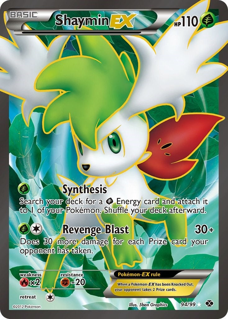Image for Shaymin EX (94 Full Art) (94/99) (NXD) - Pokemon