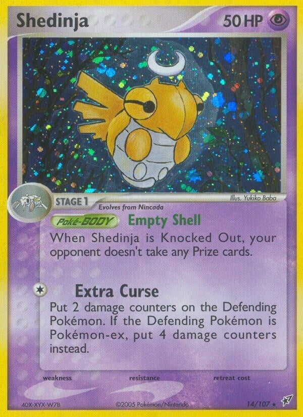 Image for Shedinja (14/107) (DX) - Pokemon