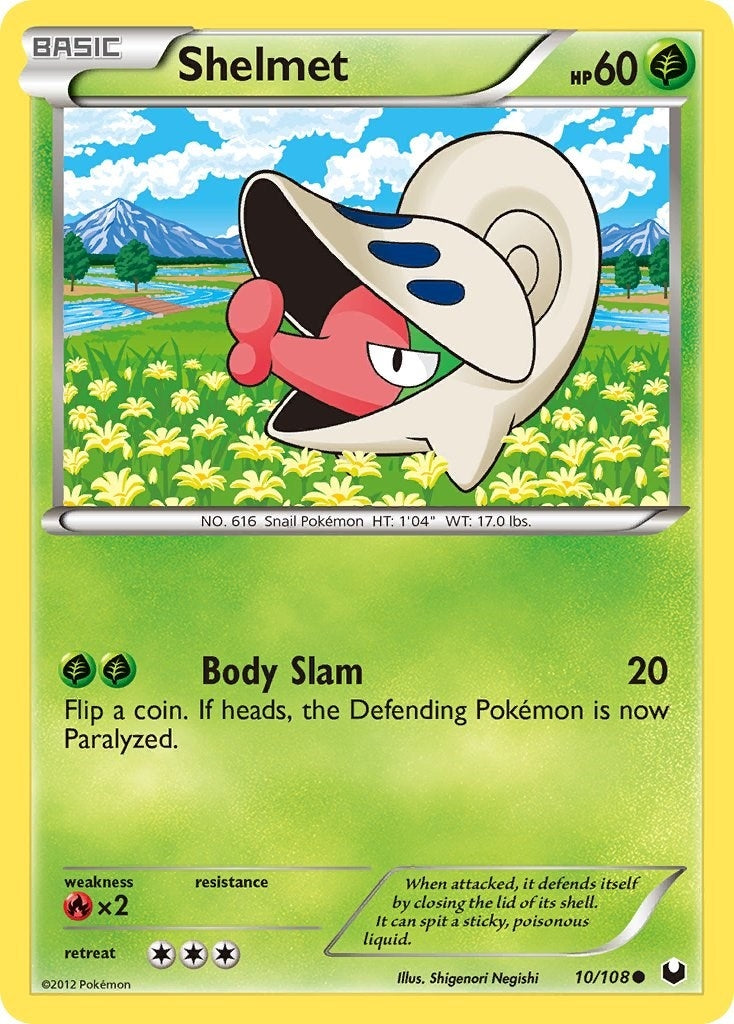 Image for Shelmet (10/108) (DEX) - Pokemon