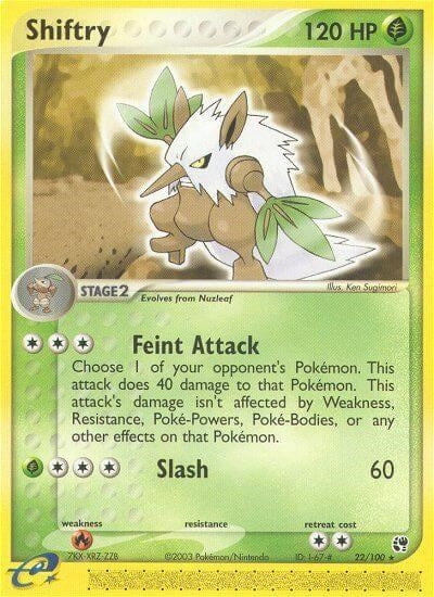 Image for Shiftry (22/100) (SS) - Pokemon