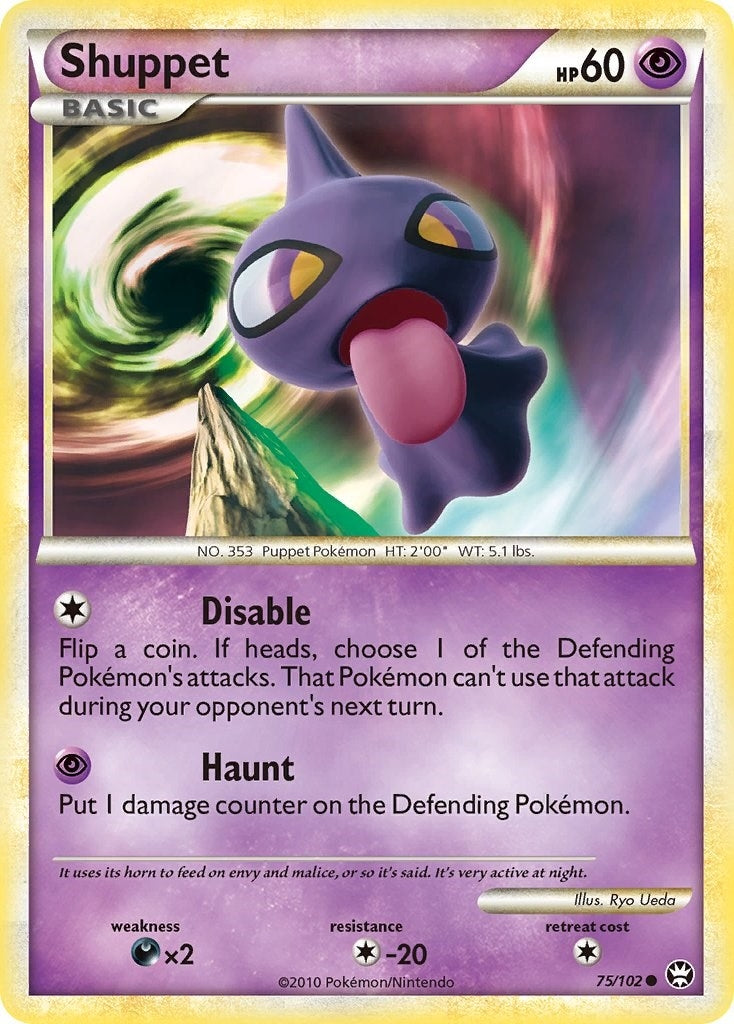 Image for Shuppet (75/102) (TM) - Pokemon