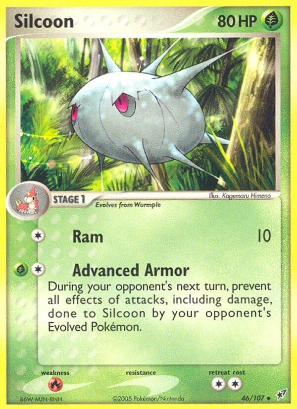 Image for Silcoon (46/107) (DX) - Pokemon