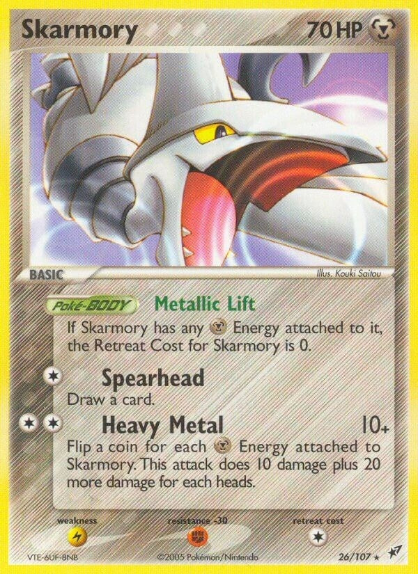 Image for Skarmory (26/107) (DX) - Pokemon