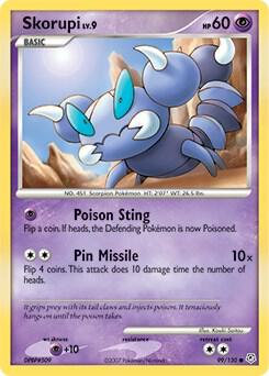 Image for Skorupi (99/130) (DP) - Pokemon
