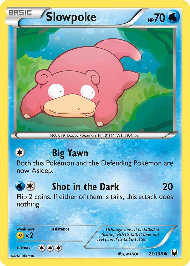 Image for Slowpoke (23/108) (DEX) - Pokemon