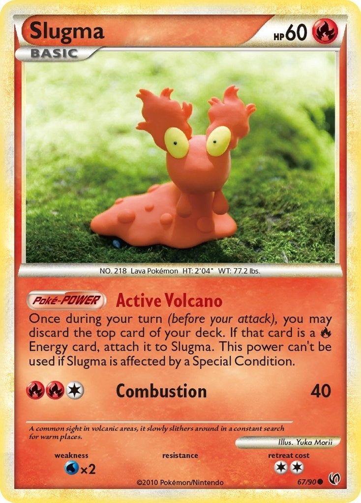 Image for Slugma (67/90) (UD) - Pokemon