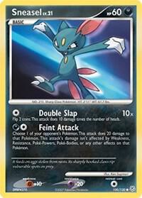 Image for Sneasel (100/130) (DP) - Pokemon