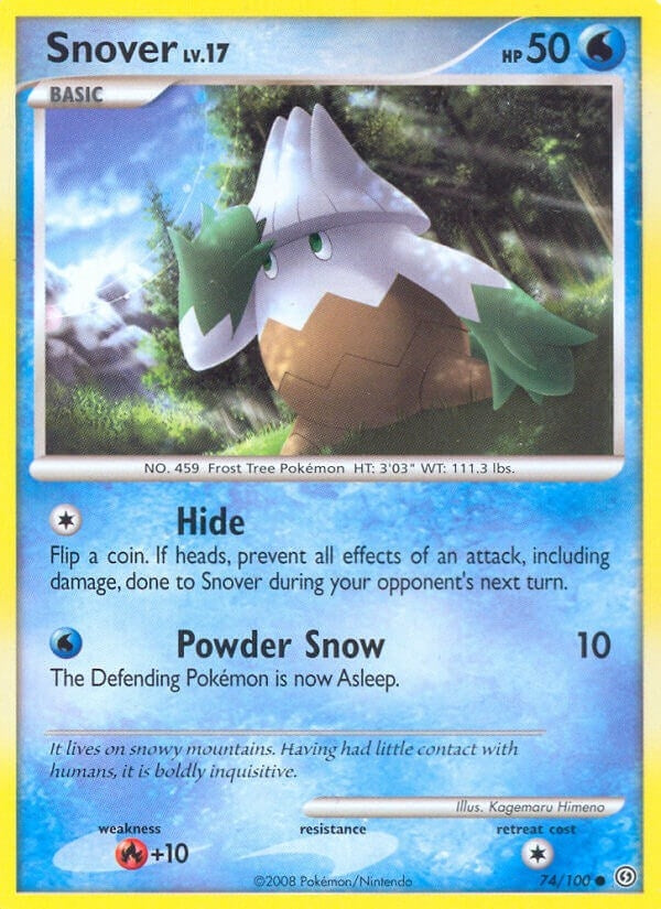 Image for Snover (74/100) (SF) - Pokemon