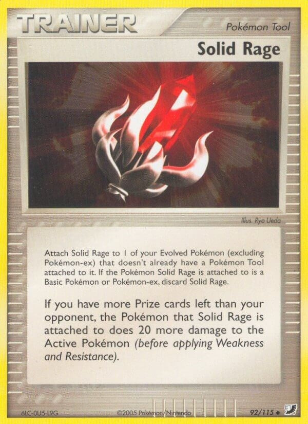 Image for Solid Rage (92/115) (UF) - Pokemon