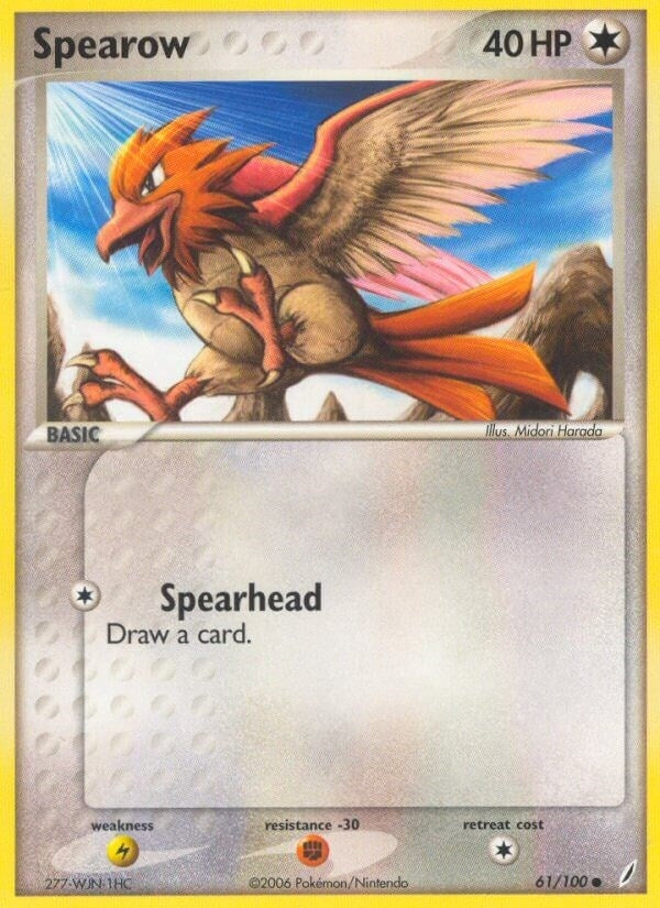 Image for Spearow (61/100) (CG) - Pokemon