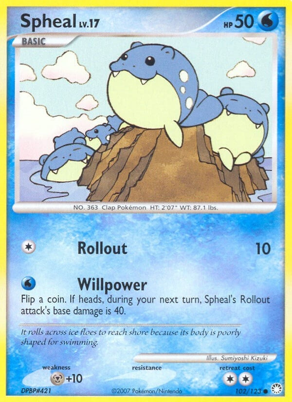 Image for Spheal (102/123) (MT) - Pokemon