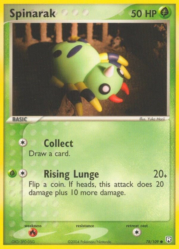 Image for Spinarak (78/109) (RR) - Pokemon