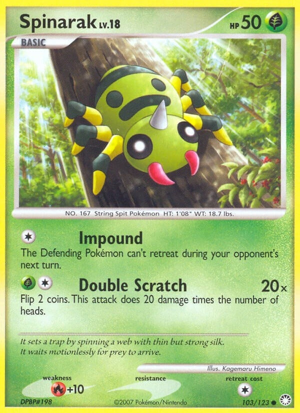 Image for Spinarak (103/123) (MT) - Pokemon