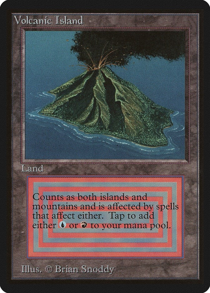 Image for Volcanic Island - Magic: The Gathering