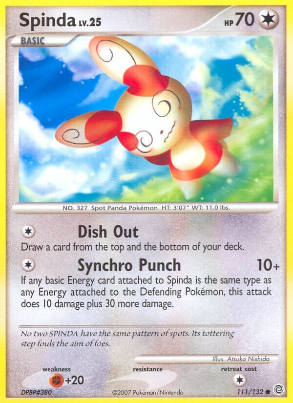 Image for Spinda (111/132) (SW) - Pokemon