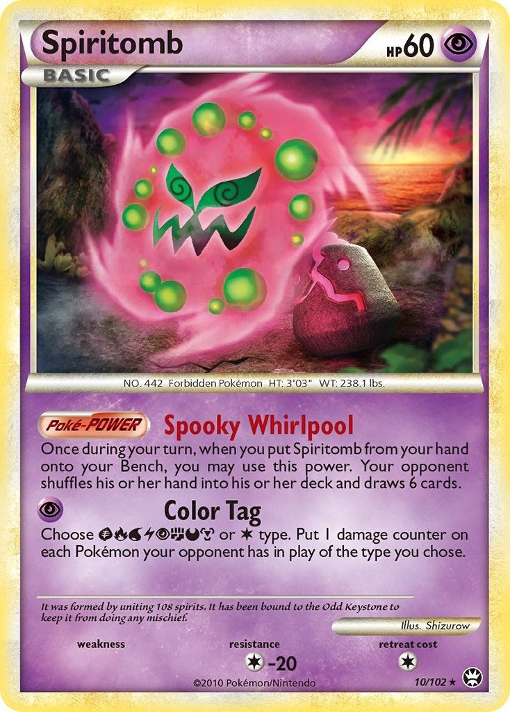 Image for Spiritomb (10/102) (TM) - Pokemon