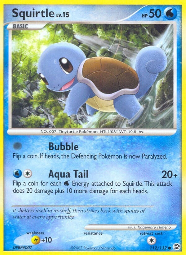 Image for Squirtle (112/132) (SW) - Pokemon