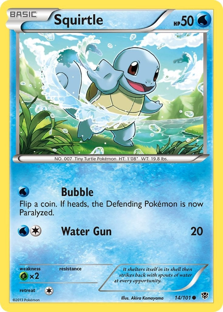 Image for Squirtle (14/101) (PLB) - Pokemon