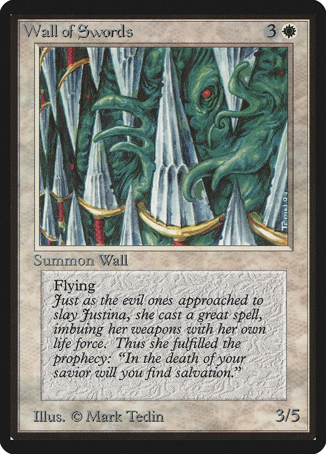 Image for Wall of Swords - Magic: The Gathering