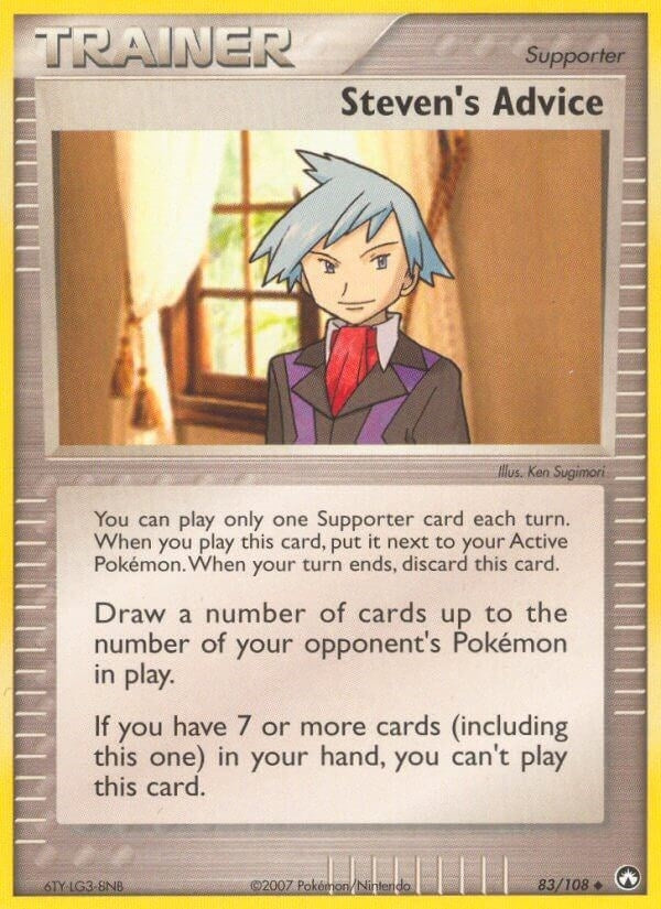 Image for Steven's Advice (83/108) (PK) - Pokemon