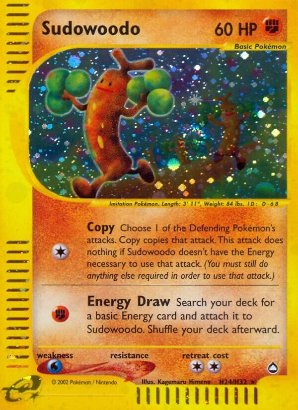 Image for Sudowoodo (H24) (H24/H32) (AQ) - Pokemon