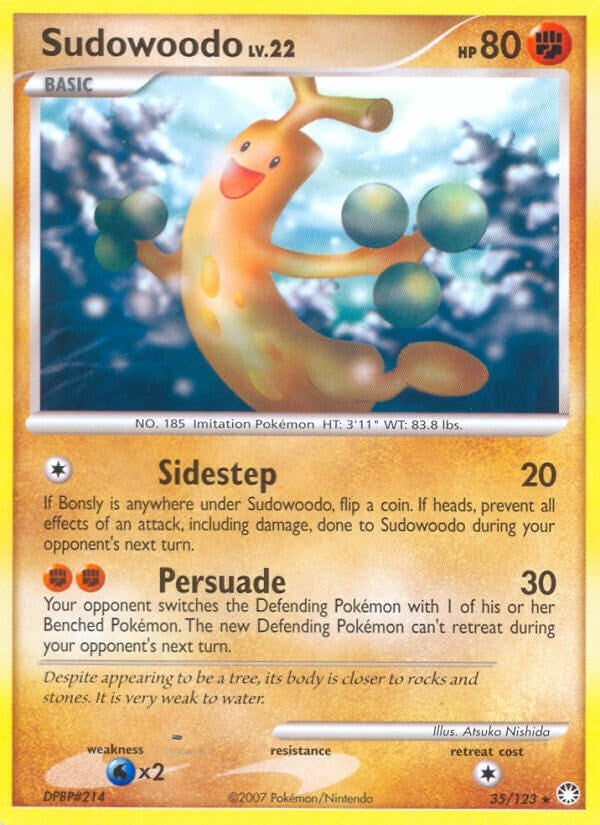 Image for Sudowoodo (35/123) (MT) - Pokemon