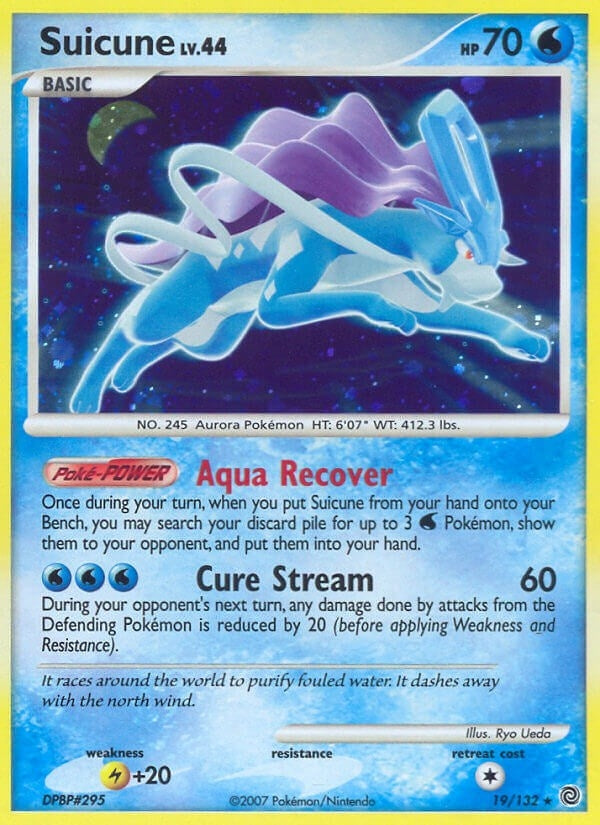 Image for Suicune (19/132) (SW) - Pokemon