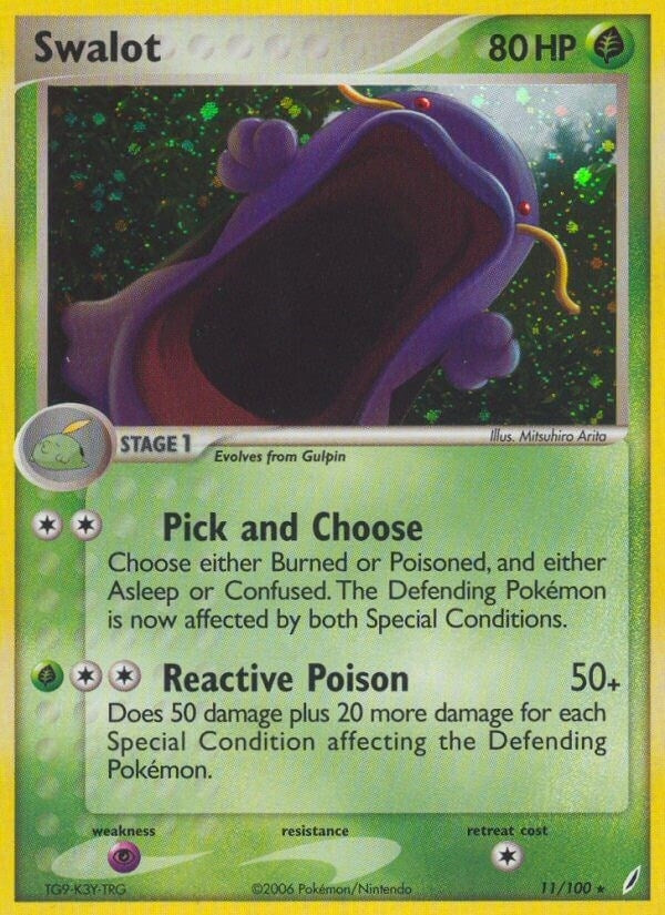 Image for Swalot (11/100) (CG) - Pokemon