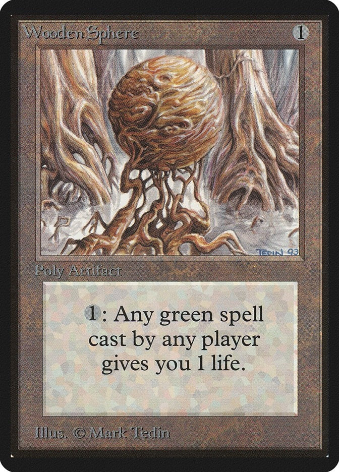 Image for Wooden Sphere - Magic: The Gathering